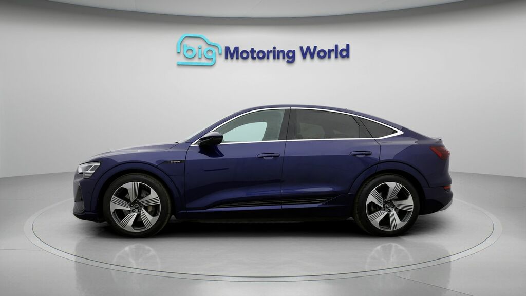 Audi E-Tron S S Line Blue #4