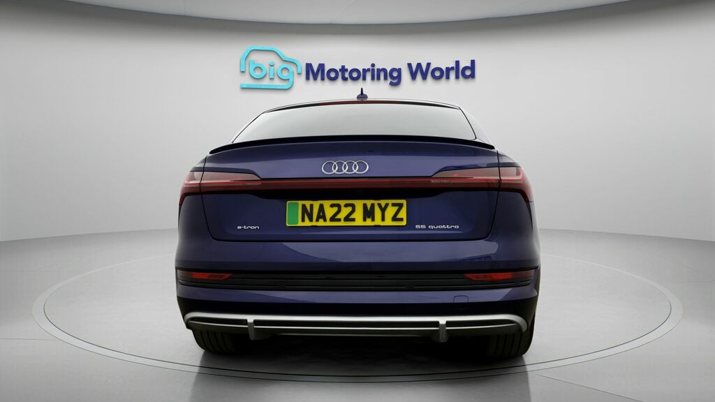 Audi E-Tron S S Line Blue #6