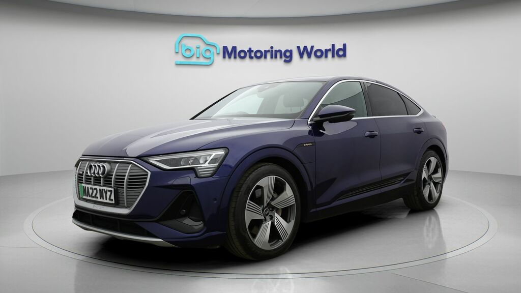 Audi E-Tron S S Line Blue #3