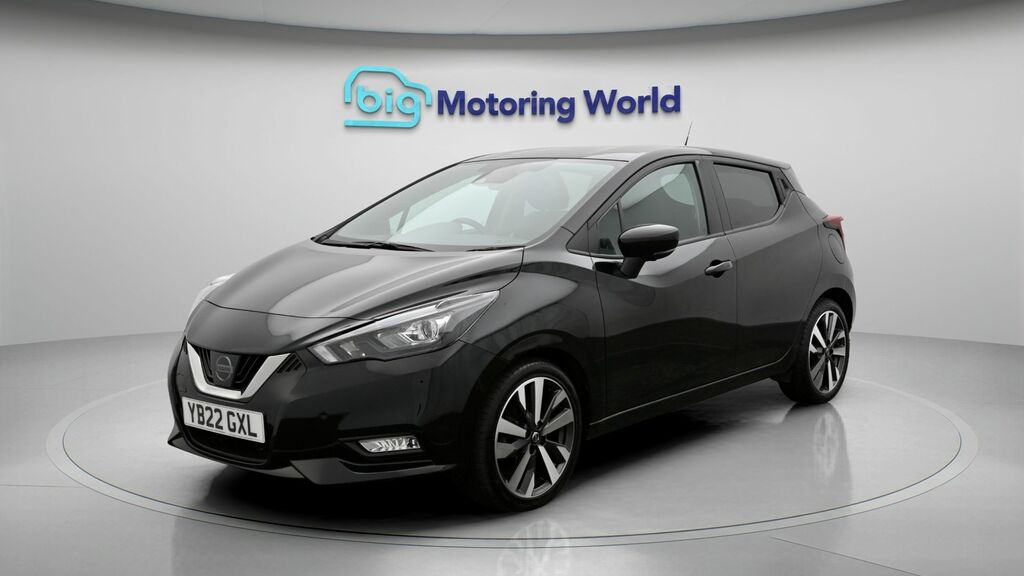 Nissan Micra Tekna Black #3