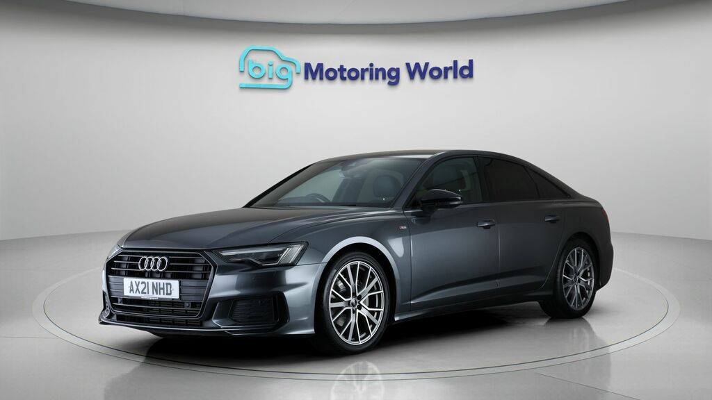 Audi A6 Saloon Black Edition AX21NHD Grey #3