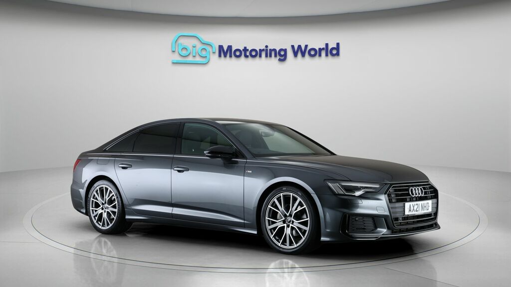 Audi A6 Saloon Black Edition Grey