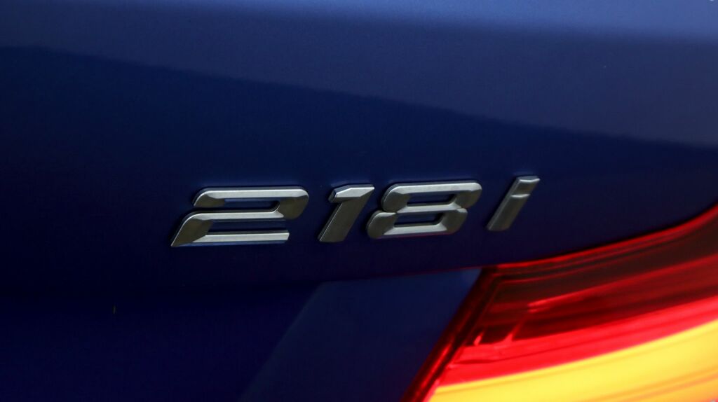 BMW 2 Series 218I M Sport Blue #21