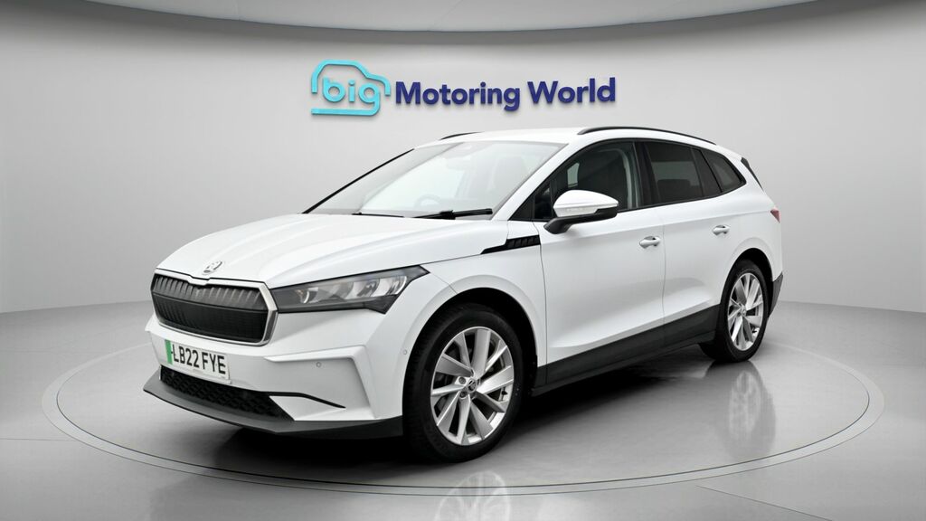 Skoda ENYAQ 60 White #3