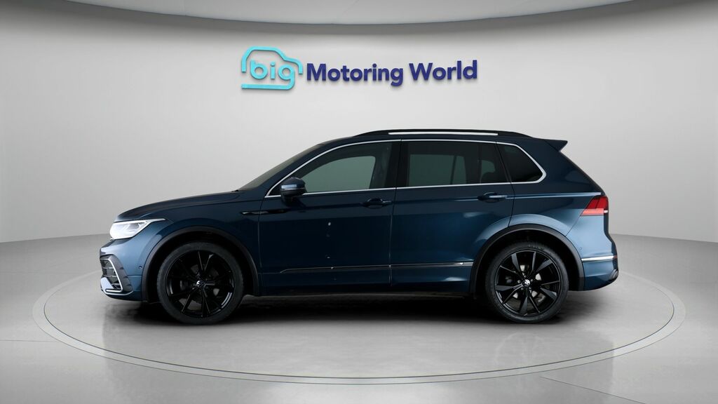 Volkswagen Tiguan R-line Blue #4