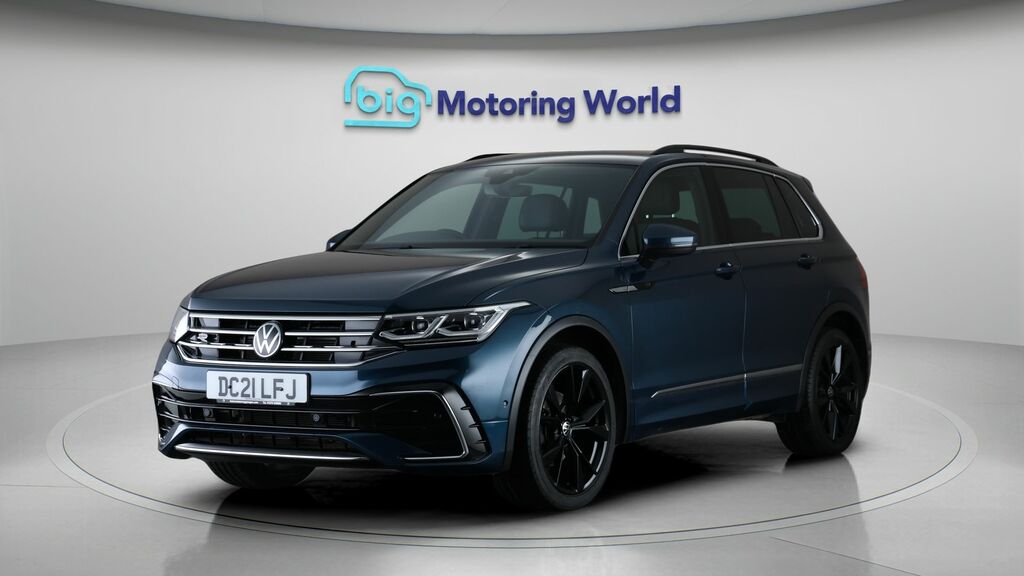 Volkswagen Tiguan R-line Blue #3