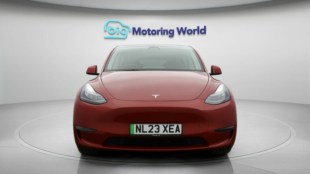 Tesla Model Y Performance Red #2