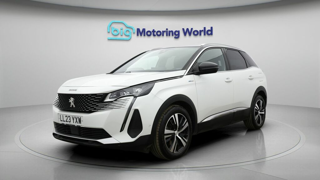 Peugeot 3008 Gt White #3