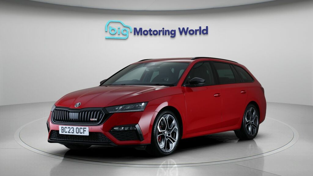 Skoda Octavia Vrs Red #3