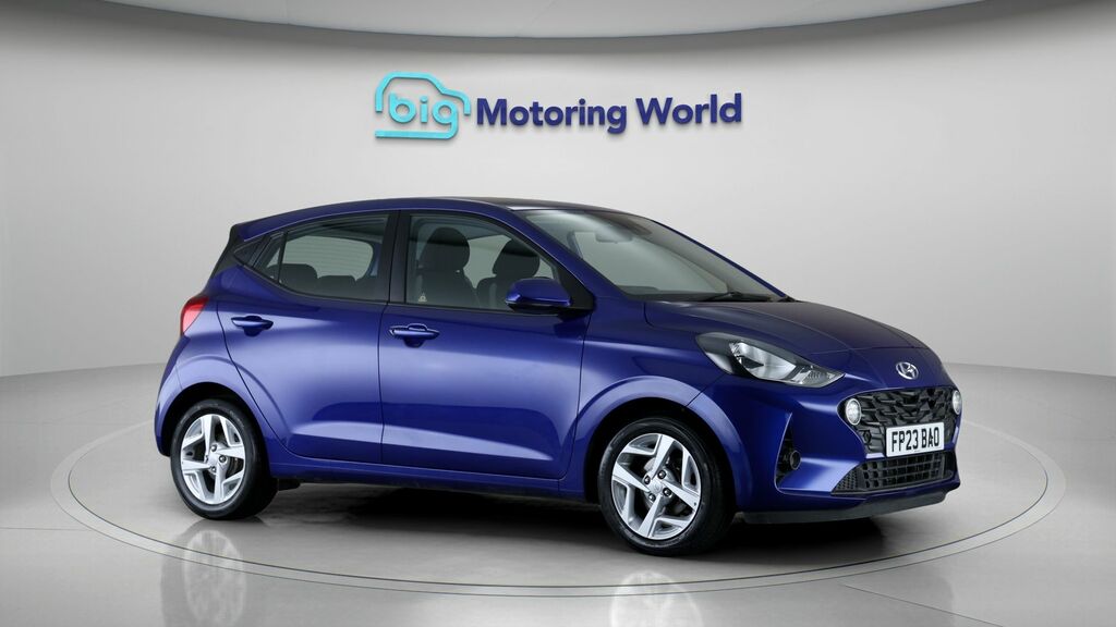 Hyundai I10 Se Connect Blue