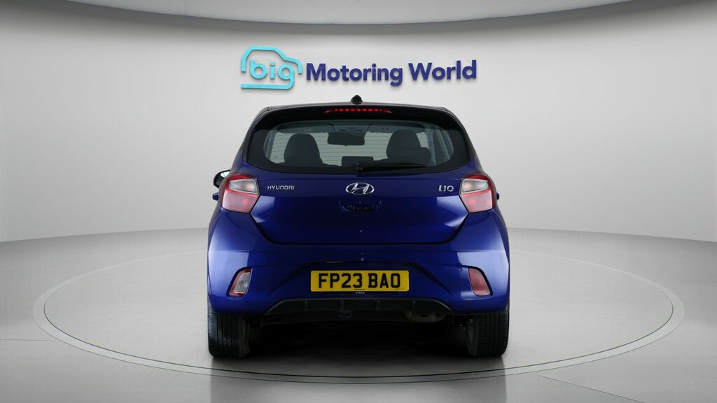 Hyundai I10 Se Connect Blue #6