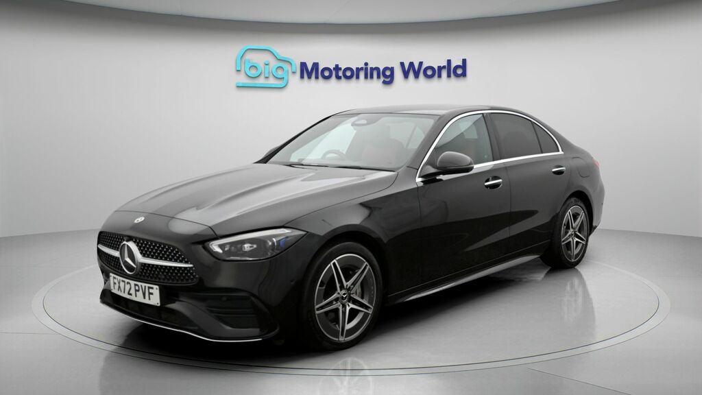 Mercedes-Benz C Class Amg Line Black #3