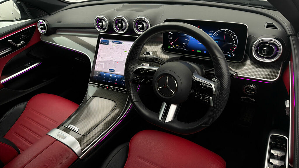 Mercedes-Benz C Class C300d Amg Line Premium Plus 9G-tronic Black #9
