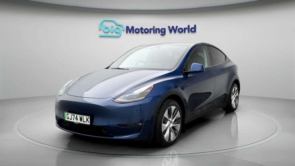 Tesla Model Y Long Range Blue #3
