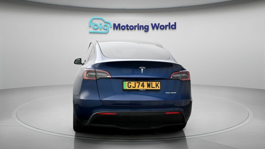 Tesla Model Y Long Range Blue #6