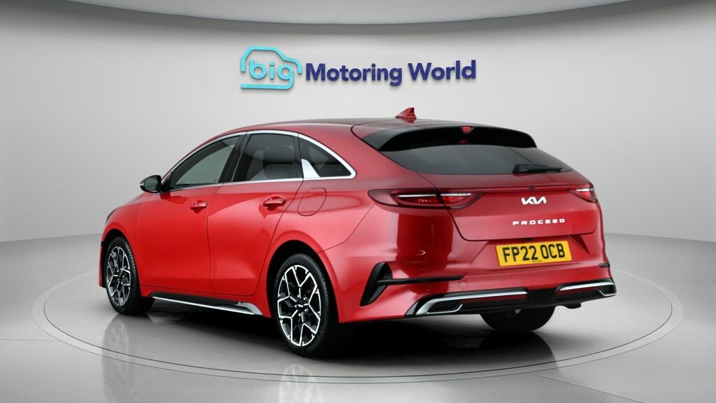 Kia Proceed Gt-line Red #5