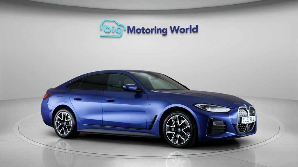 BMW i4 M Sport Blue