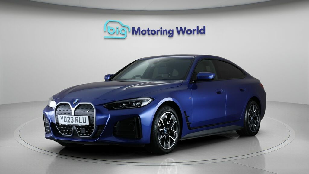 BMW i4 M Sport Blue #3