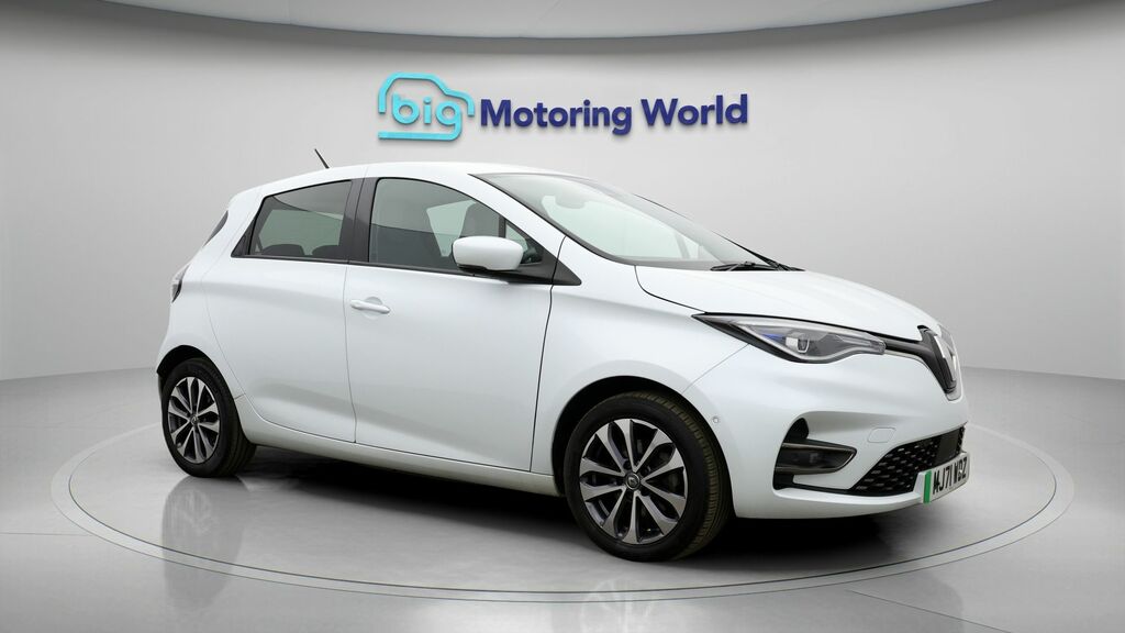 Renault Zoe Gt Line White