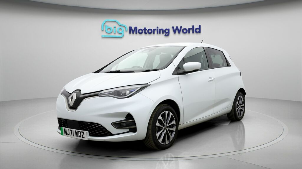Renault Zoe Gt Line White #3