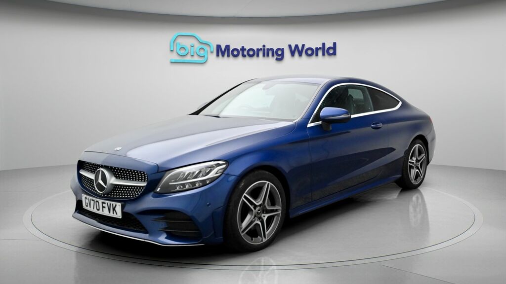 Mercedes-Benz C Class Amg Line Edition Blue #3