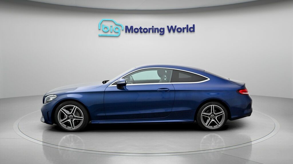 Mercedes-Benz C Class Amg Line Edition Blue #4