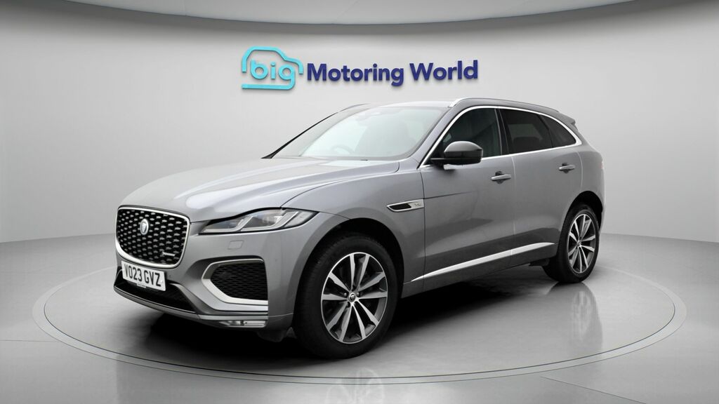 Jaguar F-Pace R-dynamic Se Black Grey #3