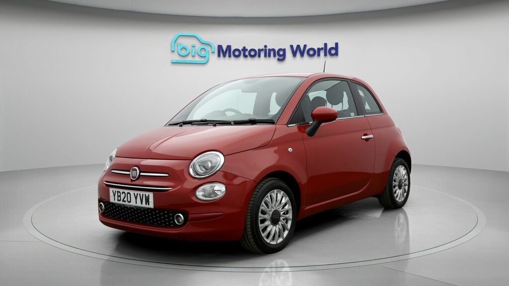 Fiat 500 Lounge Red #3