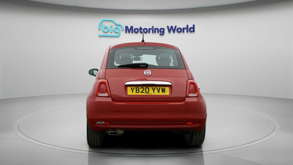 Fiat 500 Lounge Red #6