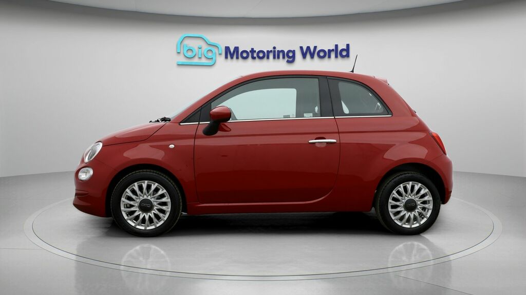 Fiat 500 Lounge Red #4