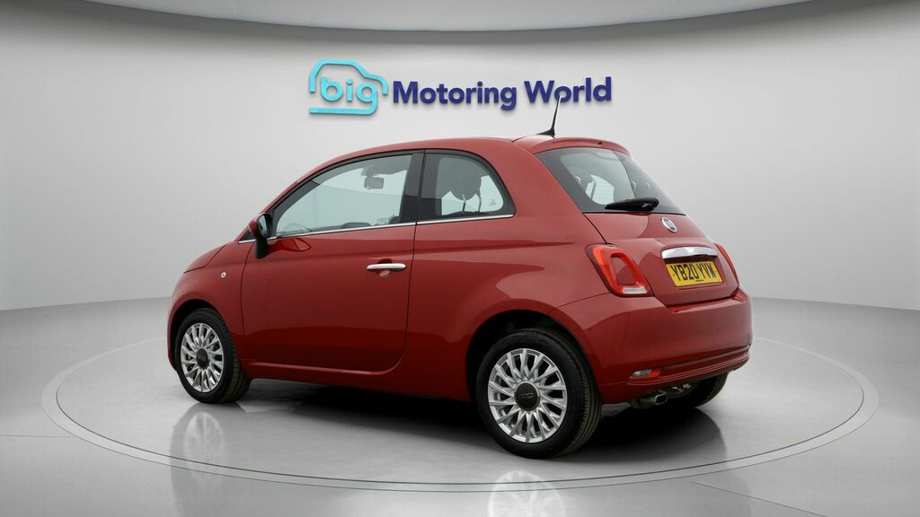 Fiat 500 Lounge Red #5
