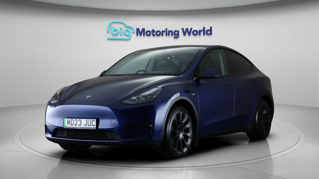 Tesla Model Y Long Range Blue #3