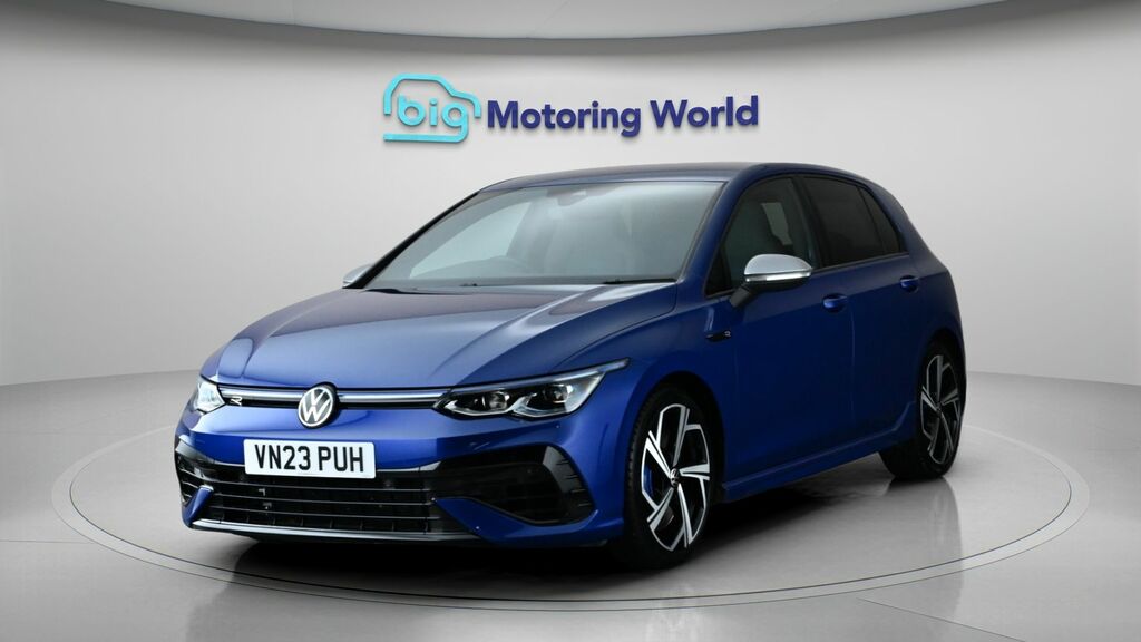 Volkswagen Golf R Blue #3