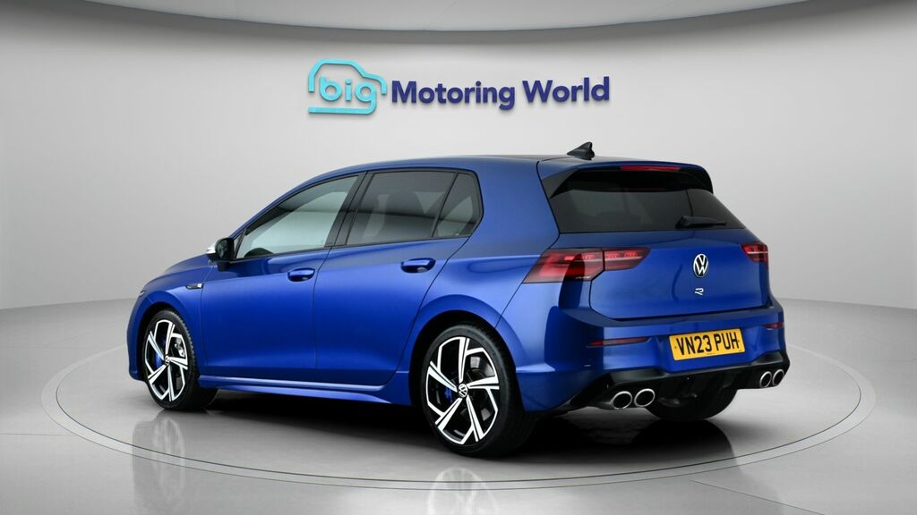 Volkswagen Golf R Blue #5