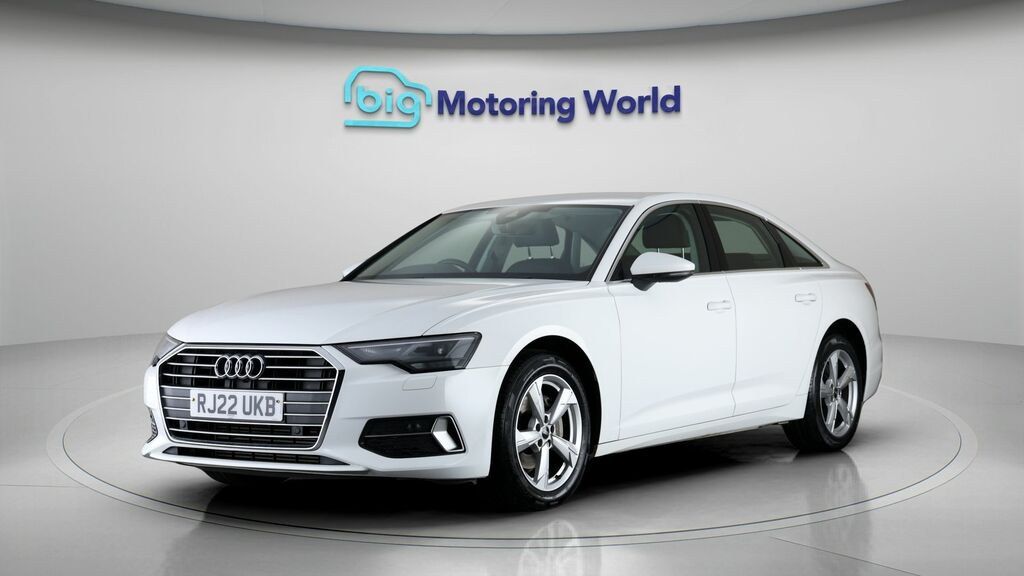 Audi A6 Saloon Sport White #3