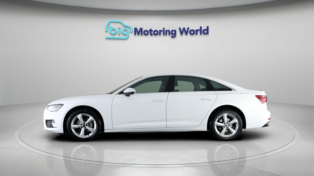 Audi A6 Saloon Sport White #4