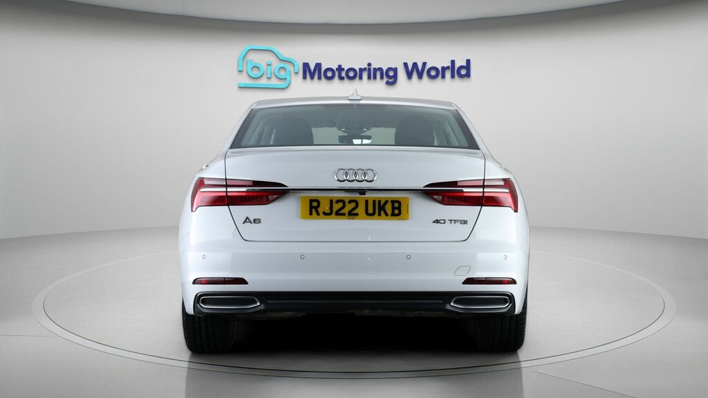 Audi A6 Saloon Sport White #6