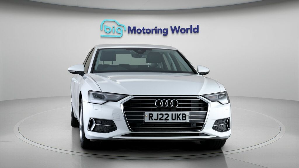 Audi A6 Saloon Sport White #2