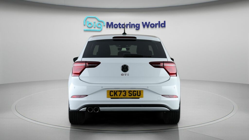 Volkswagen Polo Gti White #6