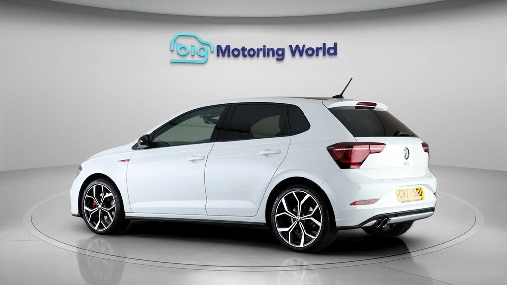 Volkswagen Polo Gti White #5