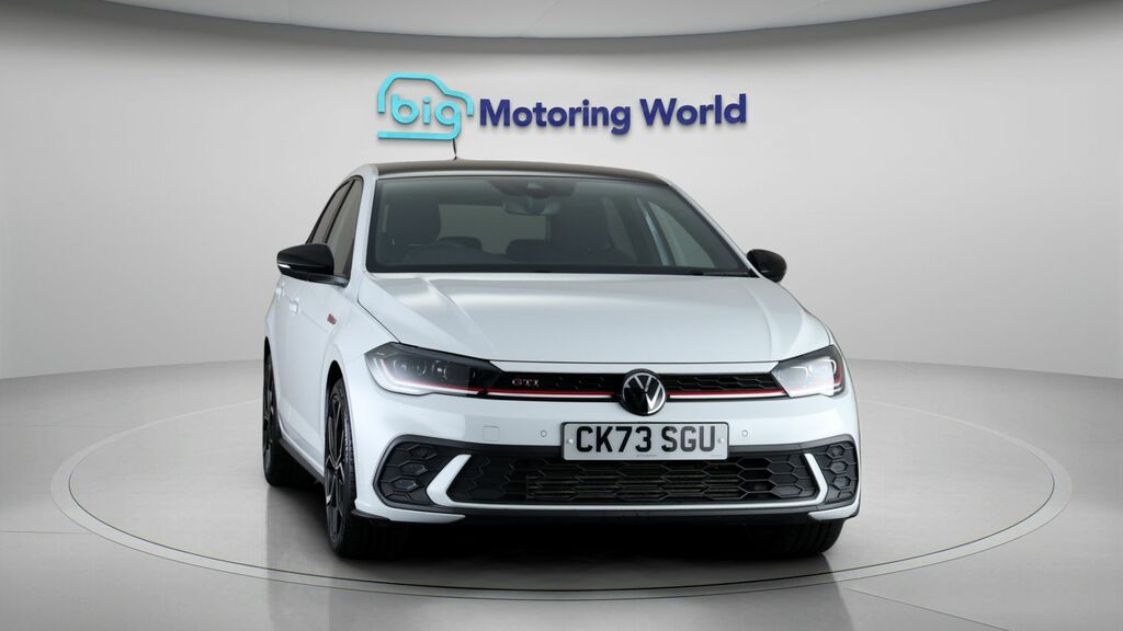 Volkswagen Polo Gti White #2