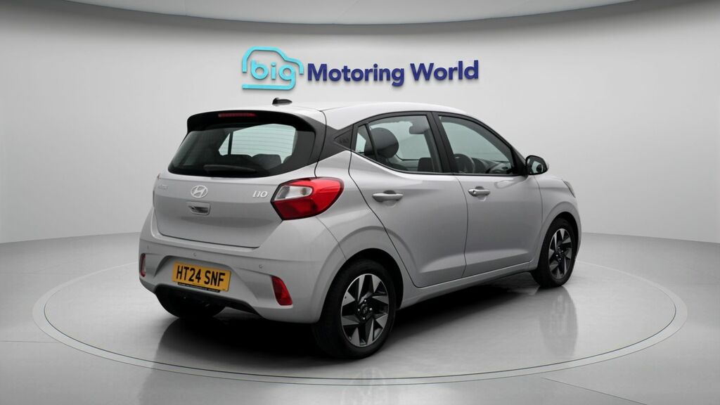 Hyundai I10 1.0 63 Advance Nav Blue #7