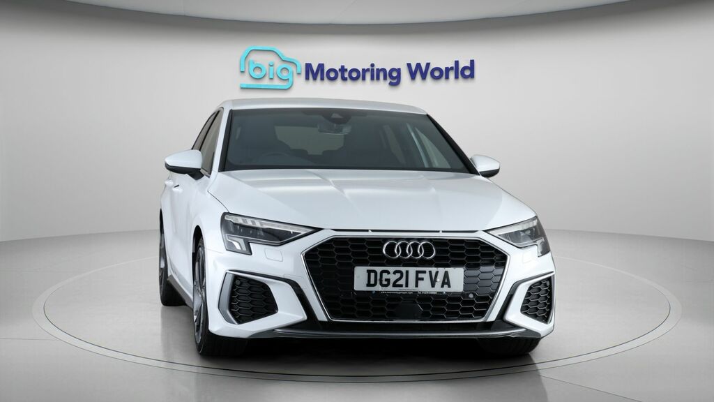 Audi A3 S Line White #2
