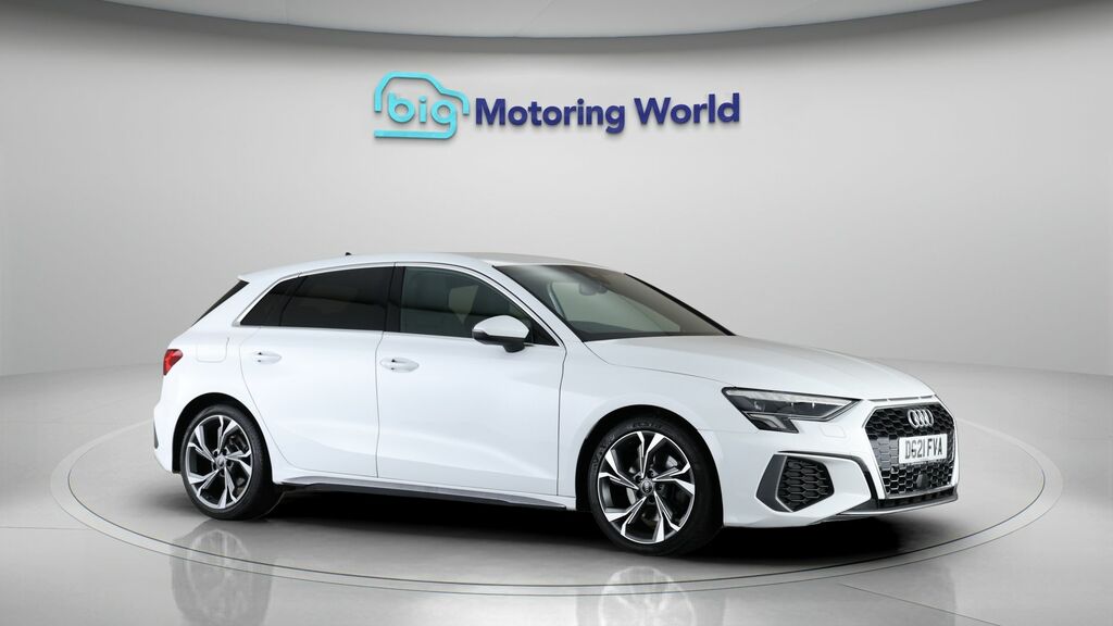 Audi A3 S Line White