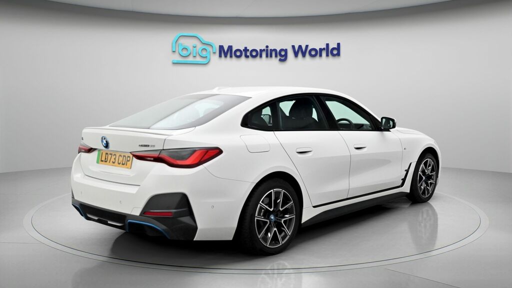 BMW i4 210Kw Edrive35 M Sport 70Kwh Pro Pack Blue #7