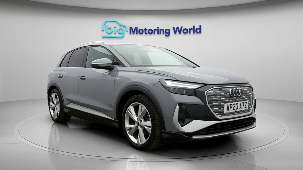 Audi Q4 E Tron S Line Grey