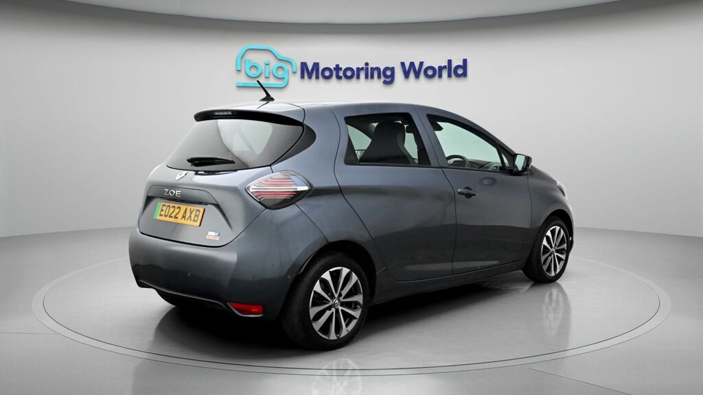 Renault Zoe Zoe Gt Line Rapid Chrge Ev50 White #7