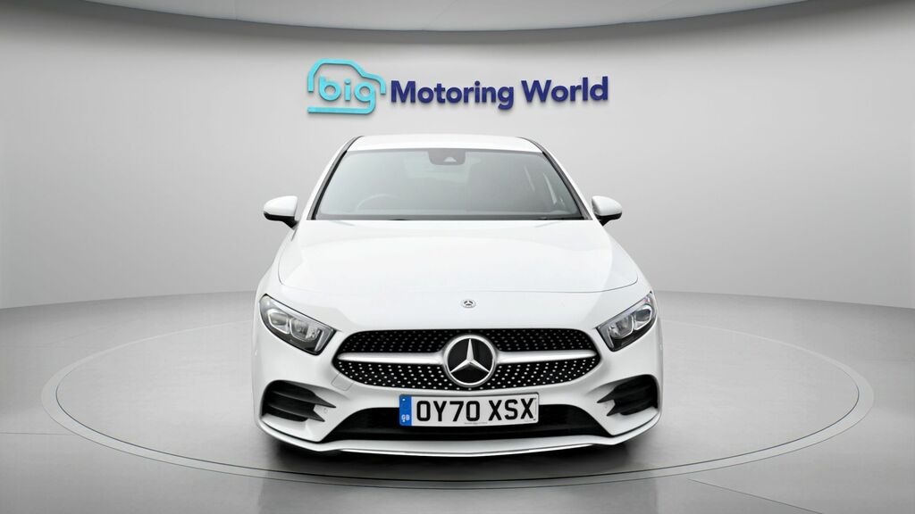 Mercedes-Benz A Class Amg Line White #2