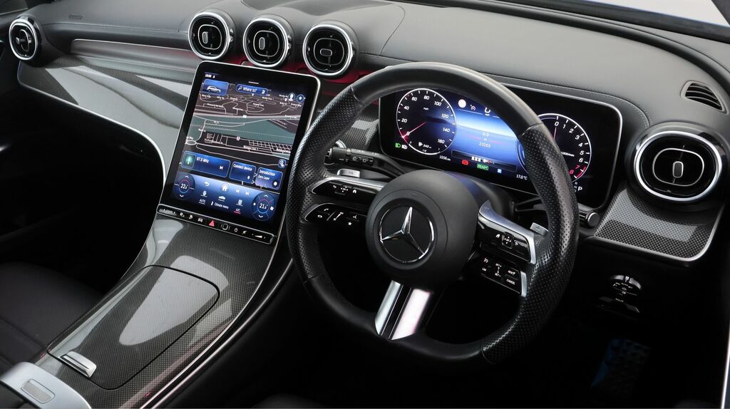 Mercedes-Benz GLC Class Glc 300 D 4Matic Amg Line Prem Plus Estate Black #9