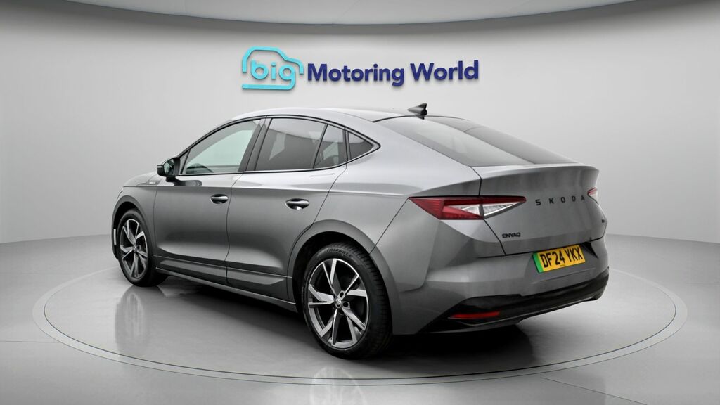 Skoda ENYAQ 85X Sportline Plus Grey #5